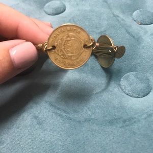 Bourbon and Bowties Coin Bangle